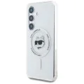 Калъф за Samsung Galaxy S25 - Karl Lagerfeld - IML MagSafe (KLHMS25SHLSCHH) - Choupette`s Head