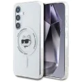 Калъф за Samsung Galaxy S25 - Karl Lagerfeld - IML MagSafe (KLHMS25SHLSCHH) - Choupette`s Head