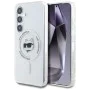 Калъф за Samsung Galaxy S25 - Karl Lagerfeld - IML MagSafe (KLHMS25SHLSCHH) - Choupette`s Head
