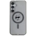 Калъф за Samsung Galaxy S25 - Karl Lagerfeld - IML MagSafe (KLHMS25SHLSCHK) - Choupette`s Head