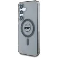 Калъф за Samsung Galaxy S25 - Karl Lagerfeld - IML MagSafe (KLHMS25SHLSCHK) - Choupette`s Head
