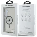 Калъф за Samsung Galaxy S25 - Karl Lagerfeld - IML MagSafe (KLHMS25SHLSCHK) - Choupette`s Head