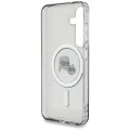 Калъф за Samsung Galaxy S25 - Karl Lagerfeld - IML MagSafe (KLHMS25SHLSKCK) - Metal Karl&Choupette Heads