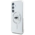 Калъф за Samsung Galaxy S25 - Karl Lagerfeld - IML MagSafe (KLHMS25SHLSKIH) - Karl`s Head