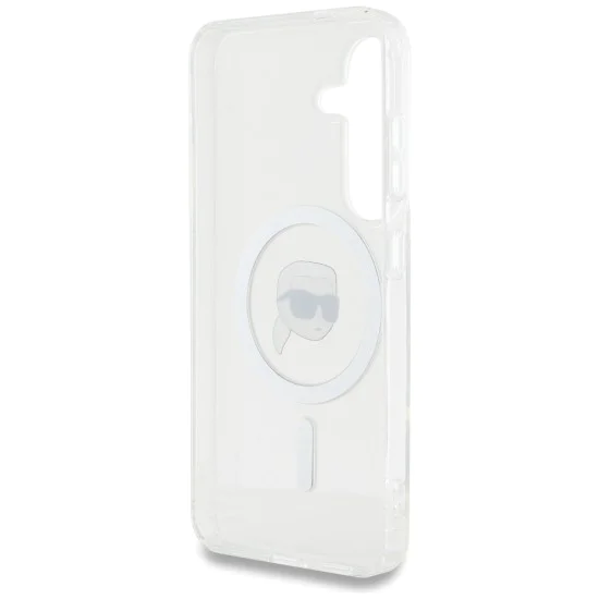 Калъф за Samsung Galaxy S25 - Karl Lagerfeld - IML MagSafe (KLHMS25SHLSKIH) - Karl`s Head
