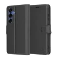 Калъф за Samsung Galaxy S25 - Кожено Протектор - Черен