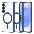 Калъф за Samsung Galaxy S25 - Luxury Crystal MagSafe - Deep Blue