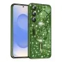 Калъф за Samsung Galaxy S25 - Luxury Glitter MagSafe - Deep Green