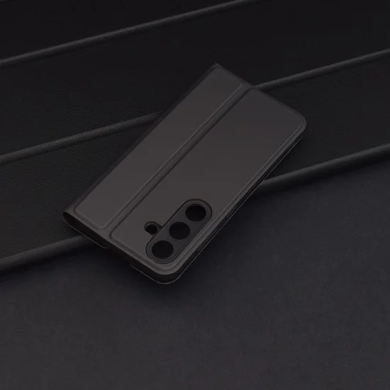 Калъф за Samsung Galaxy S25 - Magskin Book - Черен