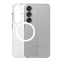 Калъф за Samsung Galaxy S25 - PanzerGlass® - CARE Flagship Urban Combat White Qi Compatible - Прозрачен