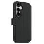 Калъф за Samsung Galaxy S25 - PanzerGlass® - Калъф-портфейл с поставка CARE Feature - Черен