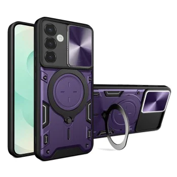 Калъф за Samsung Galaxy S25 Plus - CamGuard Pro - Лилав