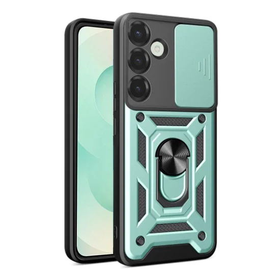 Калъф за Samsung Galaxy S25 Plus - CamShield Series - зелен