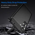 Калъф за Samsung Galaxy S25 Plus - Carbon Silicone - Черен