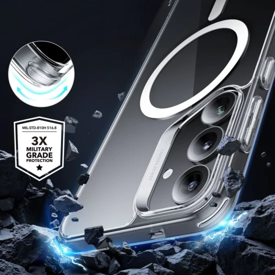 Калъф за Samsung Galaxy S25 Plus - ESR - Classic Hybrid HaloLock - Clear