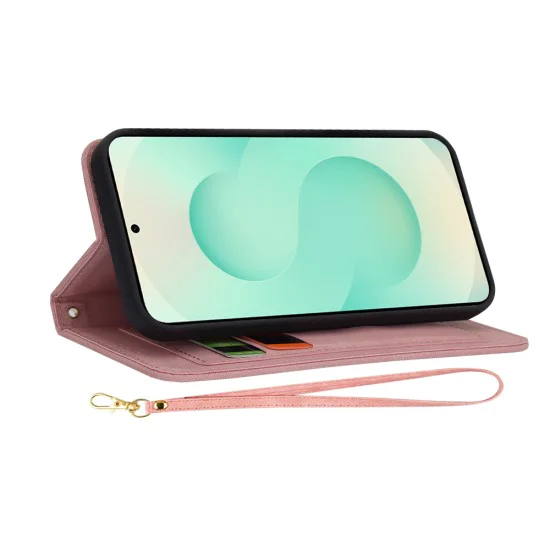 Калъф за Samsung Galaxy S25 Plus - FlipCraft - Sweetheart Pink