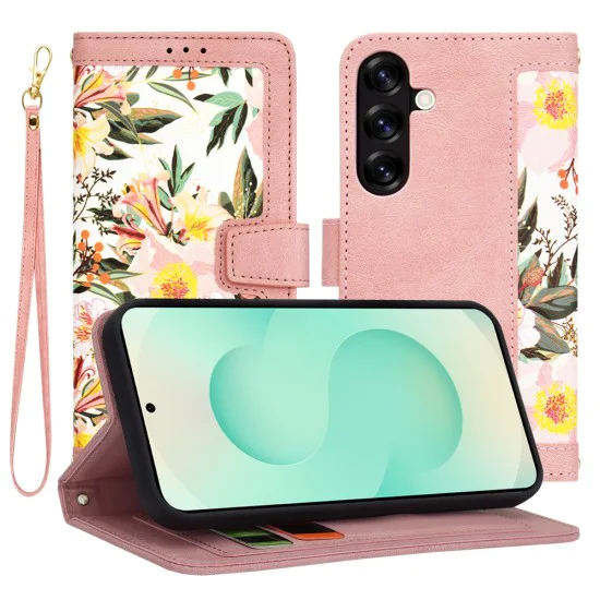 Калъф за Samsung Galaxy S25 Plus - FlipCraft - Sweetheart Pink