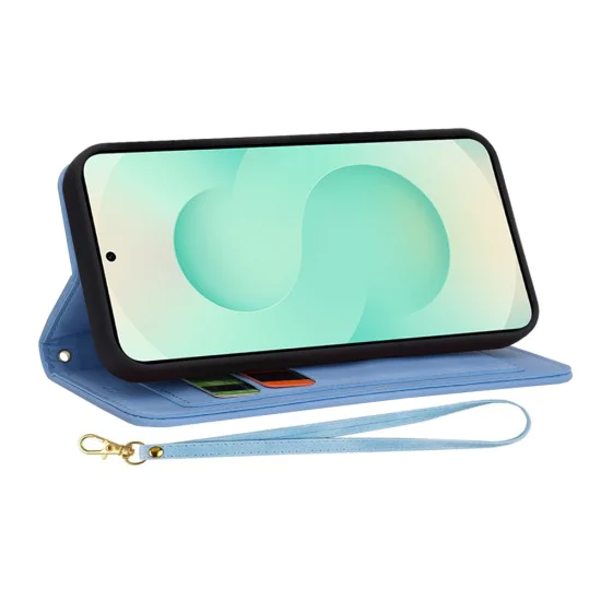 Калъф за Samsung Galaxy S25 Plus - FlipCraft - Vibrant Blue