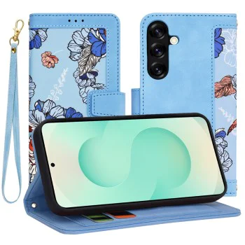 Калъф за Samsung Galaxy S25 Plus - FlipCraft - Vibrant Blue