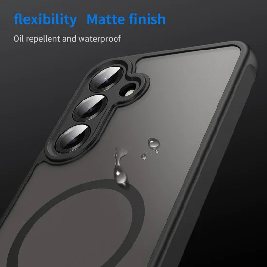 Калъф за Samsung Galaxy S25 Plus - HaloFrost II MagSafe - Черен