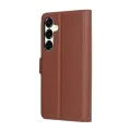 Калъф за Samsung Galaxy S25 Plus - Кожено Протектор - Кафяв