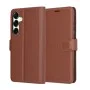 Калъф за Samsung Galaxy S25 Plus - Кожено Протектор - Кафяв