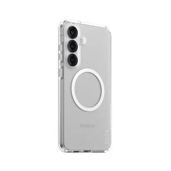 Калъф за Samsung Galaxy S25 Plus - PanzerGlass® - CARE Flagship Urban Combat White Qi Compatible - Прозрачен