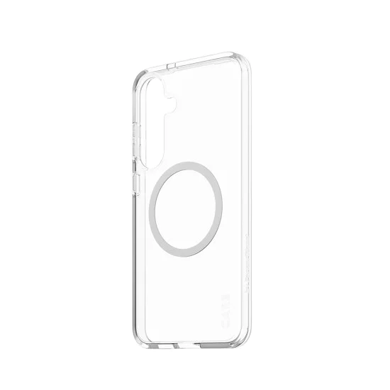 Калъф за Samsung Galaxy S25 Plus - PanzerGlass® - CARE Flagship Urban Combat White Qi Compatible - Прозрачен
