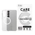 Калъф за Samsung Galaxy S25 Plus - PanzerGlass® - CARE Flagship Urban Combat White Qi Compatible - Прозрачен