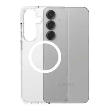 Калъф за Samsung Galaxy S25 Plus - PanzerGlass® - CARE Flagship Urban Combat White Qi Compatible - Прозрачен