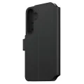Калъф за Samsung Galaxy S25 Plus - PanzerGlass® - Калъф-портфейл с функция CARE и стойка - Черен