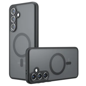 Калъф за Samsung Galaxy S25 Plus - PureFrost MagSafe - Черен