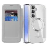 Калъф за Samsung Galaxy S25 Plus - SmartMag Book Case - Сив
