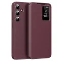 Калъф за Samsung Galaxy S25 Plus - SmartView Series - Червен