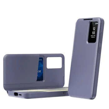 Калъф за Samsung Galaxy S25 Plus - SmartView Series - Лилав