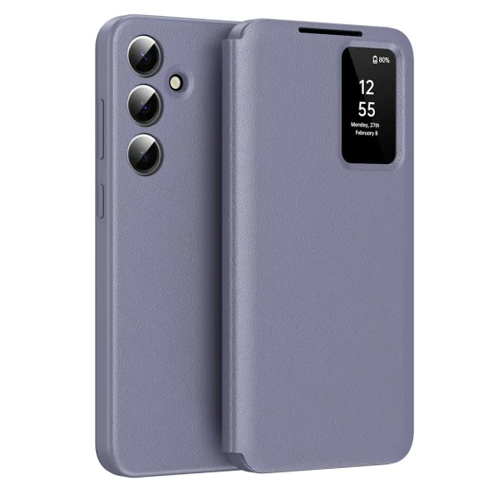Калъф за Samsung Galaxy S25 Plus - SmartView Series - Лилав
