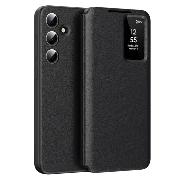 Калъф за Samsung Galaxy S25 Plus - SmartView Series - черен
