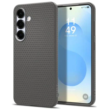 Калъф за Samsung Galaxy S25 Plus - Spigen - Liquid Air - Marble Grey