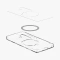 Калъф за Samsung Galaxy S25 Plus - Spigen - Ultra Hybrid MagSafe - Clear / White