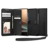 Калъф за Samsung Galaxy S25 Plus - Spigen - Wallet S - Черен