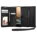 Калъф за Samsung Galaxy S25 Plus - Spigen - Wallet S - Черен