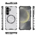 Калъф за Samsung Galaxy S25 Plus - Techsuit - HoneyComb Shield MagSafe - Бял
