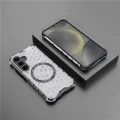 Калъф за Samsung Galaxy S25 Plus - Techsuit - HoneyComb Shield MagSafe - Бял