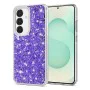 Калъф за Samsung Galaxy S25 Plus - Techsuit - Sparkly Glitter - Лилав