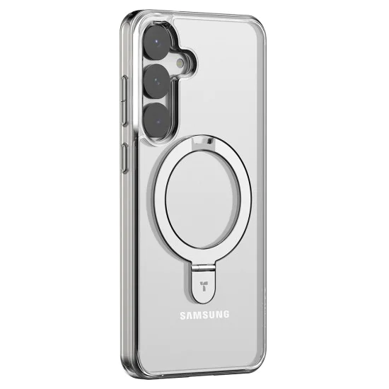 Калъф за Samsung Galaxy S25 Plus - Torras Ostand Series - Прозрачен