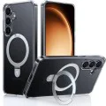 Калъф за Samsung Galaxy S25 Plus - Torras Ostand Series - Прозрачен
