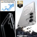 Калъф за Samsung Galaxy S25 Plus - Torras Ostand Spin Series - Clear