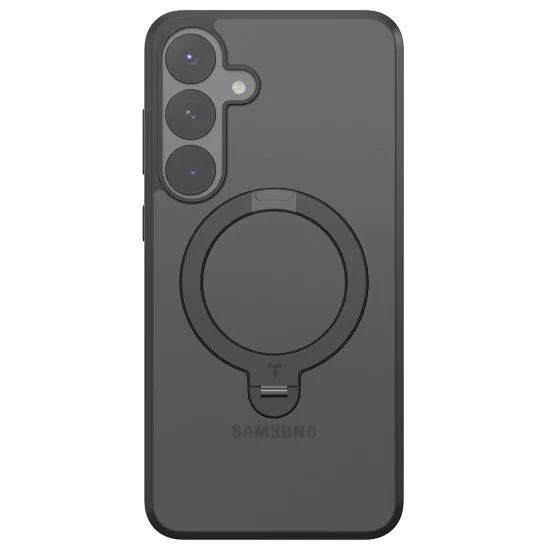 Калъф за Samsung Galaxy S25 Plus - Torras Ostand Spin Series - черен