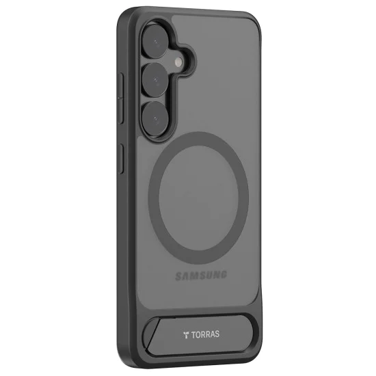 Калъф за Samsung Galaxy S25 Plus - Torras Pstand - Черен