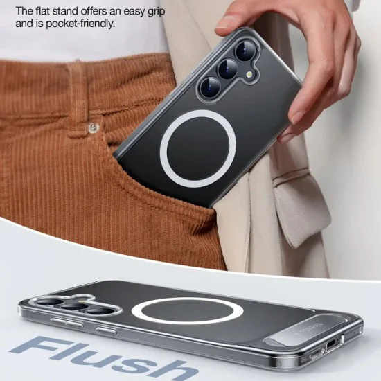 Калъф за Samsung Galaxy S25 Plus - Torras Pstand - Clear